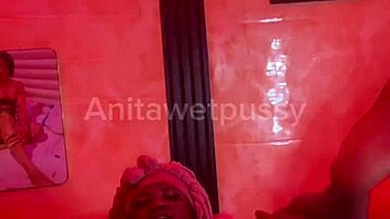 Juicy ebony babe soaks bed with squirting pussy after clothes-ripping outdoor toy play