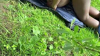titties bounce wildly during forest missionary pounding