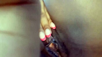 MASTURBATING hard in the CAR then FINGERING into wild FUCKING