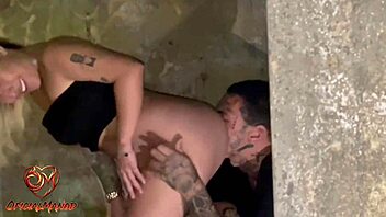 hot blonde agreed fuck me abandoned public house emotional