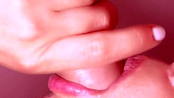 Close-Up Blowjob Punishes Cheating Wife with Massive Cum in Mouth