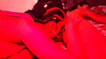 Latin ebony hotties worship asses in bareback lesbian massage