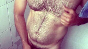 Hide in shower jerking off cum splashing my sexy legs