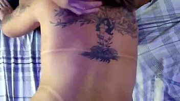 Two Huge Black Cocks Ravish Her Juicy Big Ass Holes