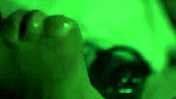 blue haired roommate ravaged by alien possession scissoring frenzy