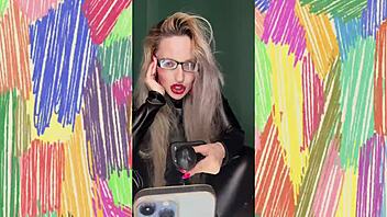 Sissy Bimbo Humiliation JOI with Glasses Femdom Instructions Fantasy