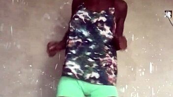 crazybitch twerks clothes on then strips naked dancing wild