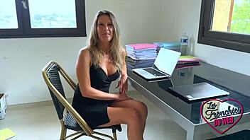 Milena milf loves massive cocks blonde big tits slut