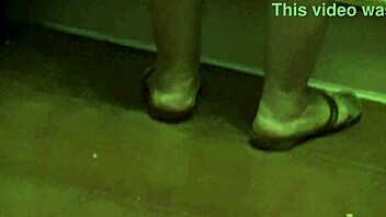 french wife teases voyeur with horny asshole dry hump