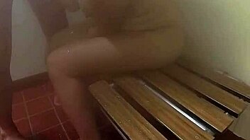 Wife's Sneaky Public Shower Fuck With Monster Cock