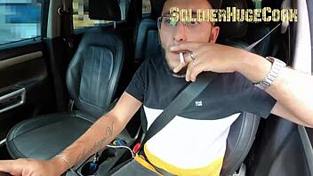 big ass blonde gives wet car blowjob creampie homemade