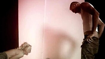 Blonde savannah gold big boobs fucked in food vat