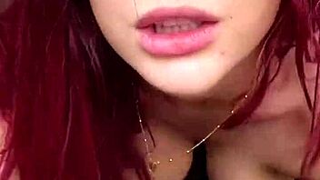 Petite redhead give me that rough facial cumshot