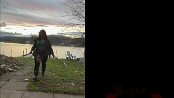 Sassy Latina Nixlynka Shakes Big Ass in Jason Cosplay