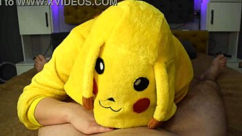 Pikachu Gulps Down Thick Loads In Cum-Hungry Frenzy