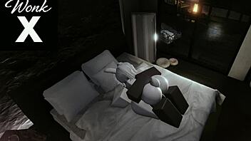 roblox bunny girl begs me to creampie all her holes