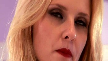 blonde milf whore gapes pussy rides big cock wildly