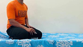 after smoke cute saree babe begs for hard sex