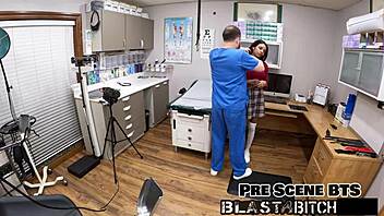 Solana Gags on Dick Before Doggy Style Pounding