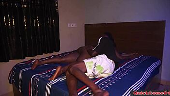 Pastor bends oiled wife over before sunday church service