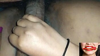 indian couple enjoys intimate bedroom moments together