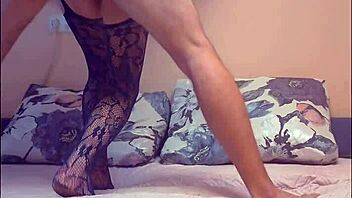 ever wonder how wet a 38-year-old's stockings get at home?