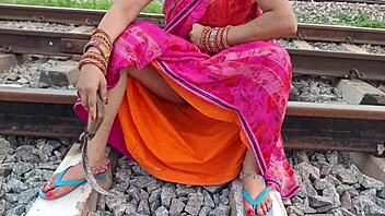 desi bhabhi rides lover hard in country field outdoor fuck fest
