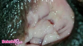 indian babe moans as roommate pounds tight pussy closeup 😈🔥