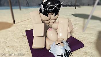 Whole Day Sex Marathon Ends in Beach Creampies