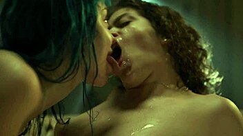 blue haired roommate ravaged by alien possession scissoring frenzy
