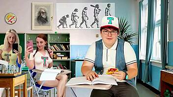 torcelini teaches nude biology lesson in full school video