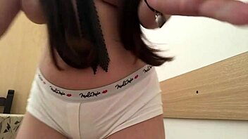 sexy secretary strips lingerie begging for hard pussy pounding