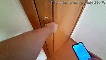Maid In Jeans Signs Hourly Fuck Deal For Boss Cum