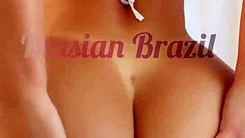 hot asian shakes big ass on monster cock