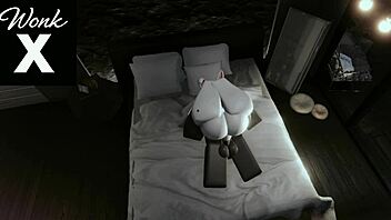 roblox bunny girl begs me to creampie all her holes
