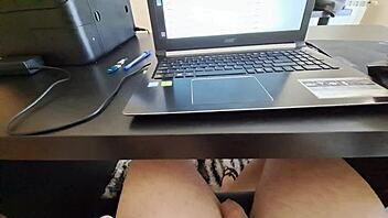 Maid In Jeans Signs Hourly Fuck Deal For Boss Cum