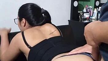 quick sex with silent asian babe and she turned out super naughty