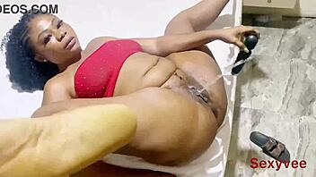 christmas solo squirting fun