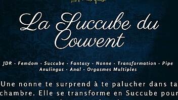 Horny French Succubus Tempts With Audio Moans