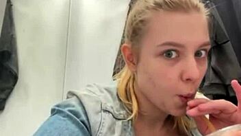 Extreme Public Masturbation Leads To Orgasm