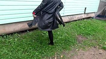 sexy pantyhose on a hot milf