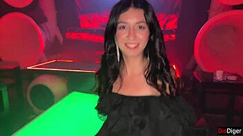 Horny Girl Takes My Hand In A Nightclub And Leads Me To The Public Toilet For Anal Sex