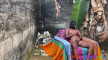 Playful day with horny ebony neighbor
