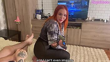 Deylamoon Plays Video Game And Fucks Hard