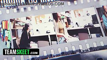 snobby cheerleader fucked after shoplifting 😏