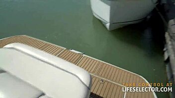 yacht sex with sexy teacher