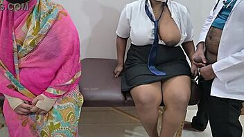 Doctor pounds patient hard in hospital 😈