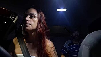 Safada works as driver and catches public masturbation