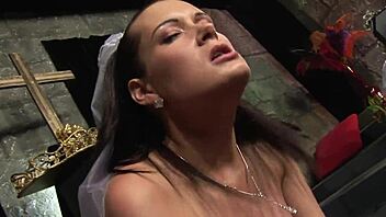 Aurora snow and ashley long swap cum