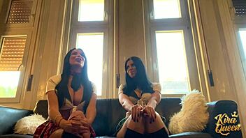 Kira Queen And Anissa Kate Creampied